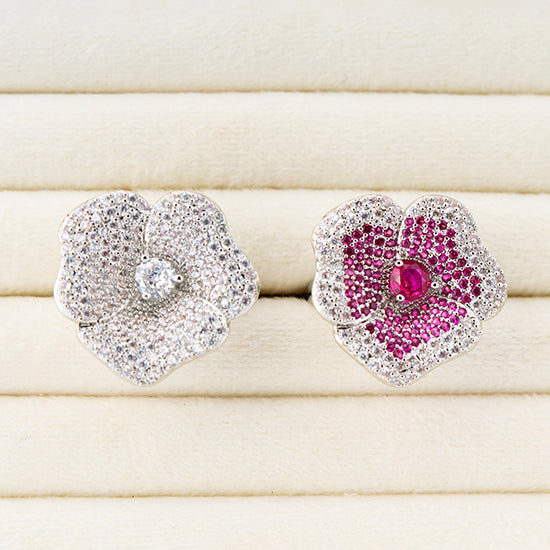 flower ring (R250-B3)
